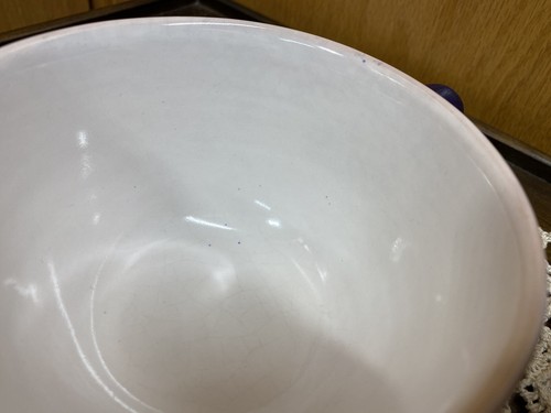 Mexican Hand Painted Glazed Serving Party/Decoration Bowl ~ Made In Mexico - Picture 4 of 9