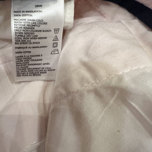 Men’s Nautica Pale Pink Flat Front Shorts, Size 38W - Picture 11 of 11