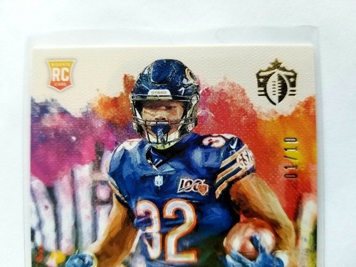 2019 PANINI CHRON GRIDIRON KINGS GOLD DAVID MONTGOMERY RC! 1/10! 1/1! FIRST ONE! - Picture 4 of 5