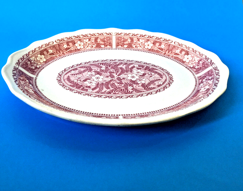 Plato para servir ovalado Strawberry Hill 11,75" para restaurante Syracuse China - Imagen 4 de 6