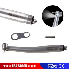 Dental High Speed Handpiece with LED Light E-generator 4 Hole Pana Max USA STOCK