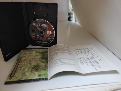 Metal Gear Solid 2  Sons of Liberty PS2 CIB W/Reg Card + Manual  (VGood )#K27 - Picture 8 of 19