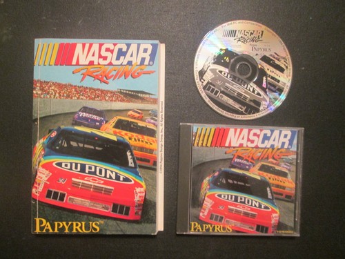 NASCAR Racing CD-ROM by Papyrus 1994 PC - Picture 4 of 6