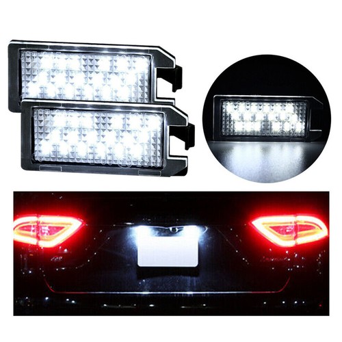 2x Number Plate Light For Jeep Grand Cherokee Compass 2014+ Fiat 500 2013-2019 - Picture 5 of 5