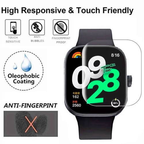 Do Xiaomi Redmi Watch 4 2.5D 0,26mm H9 szkło hartowane przezroczysta folia ochronna - Zdjęcie 3 z 4