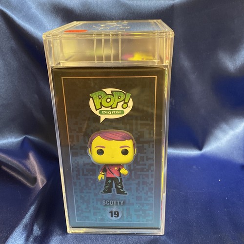 Funko Pop! Digital Star Trek Scotty 19 1967 Pieces PSA 8.5 NM-MT+ Dark Light - Picture 5 of 5