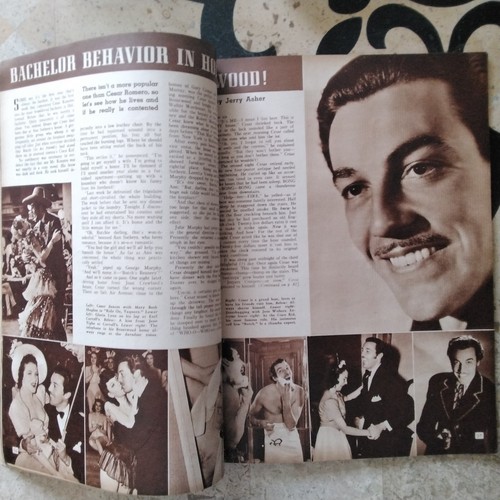 1941 Silver Screen Boris Karloff Lana Cesar Romero Kay Francis Loy Gossip Films - Picture 7 of 15