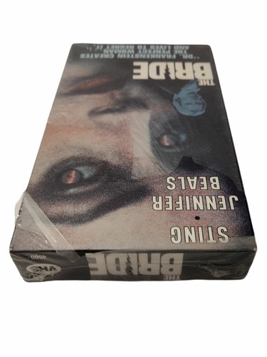 THE BRIDE VHS video tape SEALED ripped seal horror movie Sting frankenstein - Picture 6 of 10