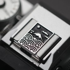 NEW Ripple Metal Camera Hot Shoe Cover Protect For Olympus Sony Fuji Leica