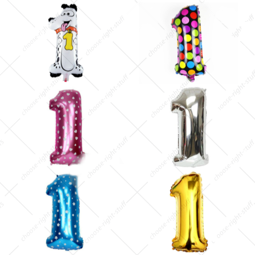 8th 18th 80th Age Birthday Party Number Foil Balloon Air Pink Blue Gold Silver - Picture 4 of 12