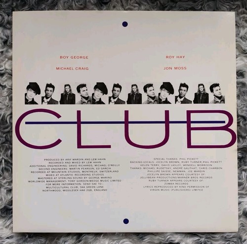 CULTURE CLUB From Luxury To Heartache LP UK 1986 FIRST PRESS Boy George ⭐VG+/EX⭐ - Picture 4 of 8