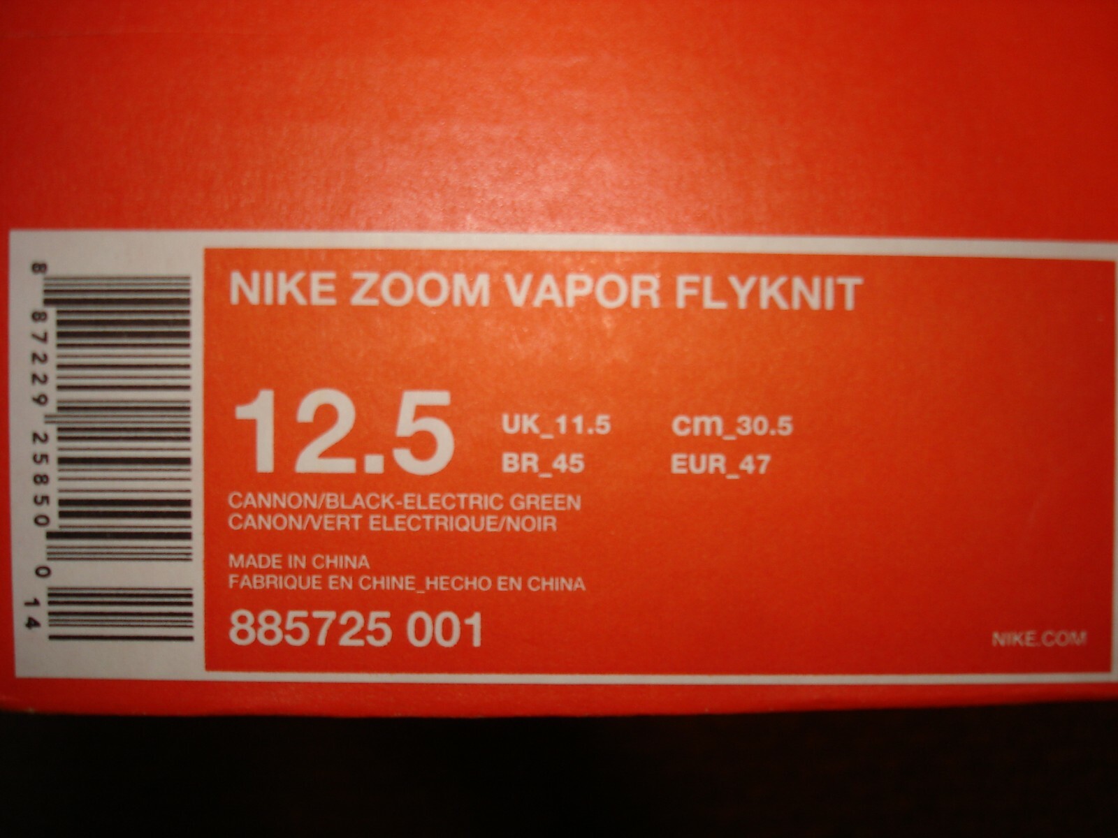 NIB Nike Federer ZOOM VAPOR FlyKnit FlyKnit FlyKnit Tennis shoes 885725-001 Sz 8 8.5 11 12.5 13 5948c2 NIB Nike Federer ZOOM VAPOR FlyKnit FlyKnit FlyKnit Tennis shoes 885725-001 Sz 8 8.5 11 12.5 13 5948c2