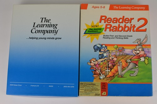 PC 3.5" Learning Game - Reader Rabbit 2 (PC, 1991) - 5.25" 3.5" IBM Tandy Dos PC - Picture 3 of 4