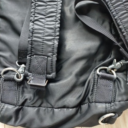Porter Yoshida & Co Tanker 2WAY Aktentasche Schwarz Rucksack Tasche GEBRAUCHT Japan FS - Bild 7 von 11