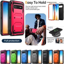For Samsung Galaxy S10/S10e/S10 /S10 5G Rugged Heavy Duty Case Shockproof Cover