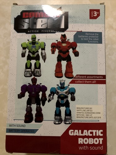 Robot Spaziale Combat Steel con Suono (3) VERDE - Foto 2 di 2
