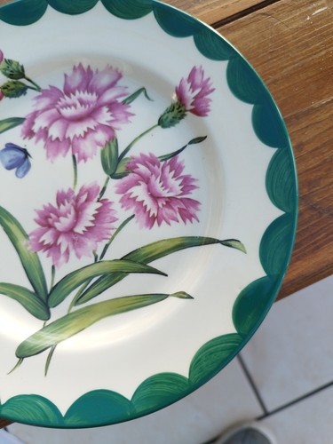 Scented Garden By Cloverleaf Carnations Design 25 Cm , Tableware - Picture 4 of 7