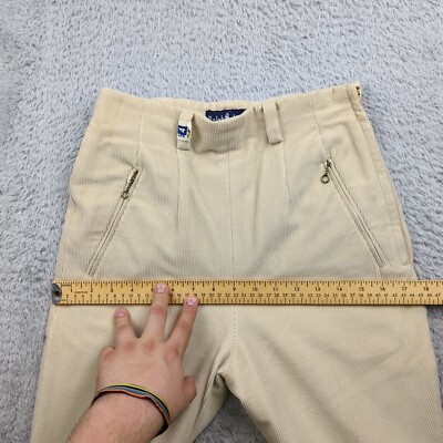 Vintage 70s Ralph Lauren Pant Womens 4 Beige Corduroy