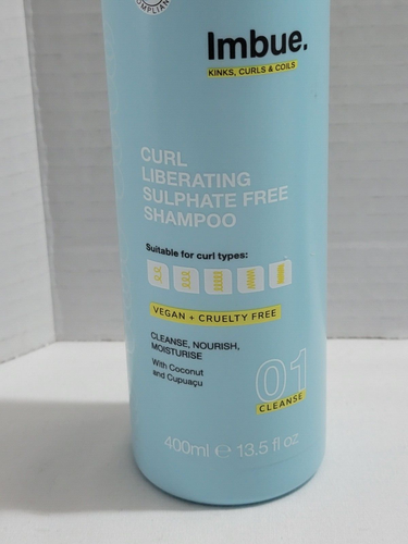 IMBUE CURL LIBERATING SULFATE FREE SHAMPOO & CURL REJOICING LEAVE IN CONDITIONER - Picture 2 of 4