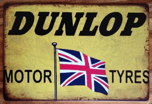 Dunlop Metall Blechschild Humor und passend für Bar Cafe Garage Wanddeko - Bild 1 von 3