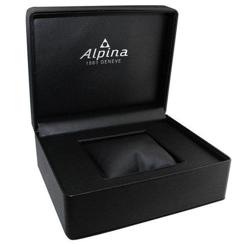 Alpina Mens Startimer Automatic Chronograph Brown Leather Watch 44 MM AL-725N4S6 - Picture 2 of 2