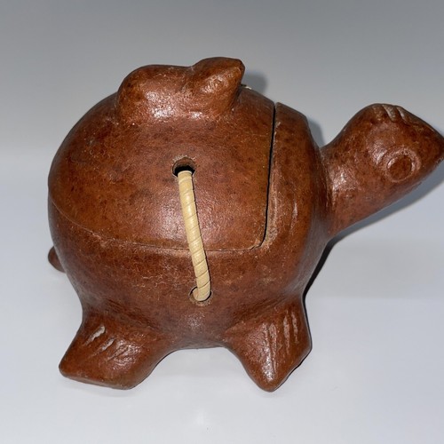 Caja Baratija Arcilla Única Madre con Bebé Tortuga Tortuga Floral - Imagen 2 de 11