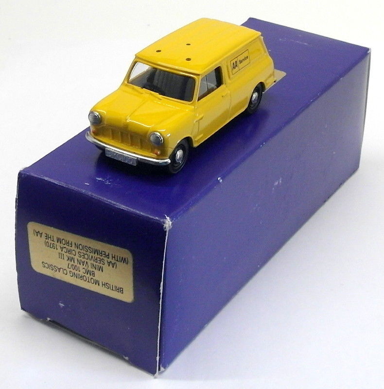 British Motoring Classics 1/43 Scale 100/7 - Mini Van MkIII - AA
