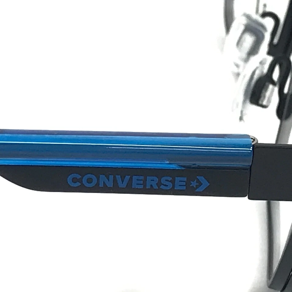 Monturas de gafas Converse para niños CV3004Y 002 negro azul rectangular 49-16-140 Foto 4 de 4