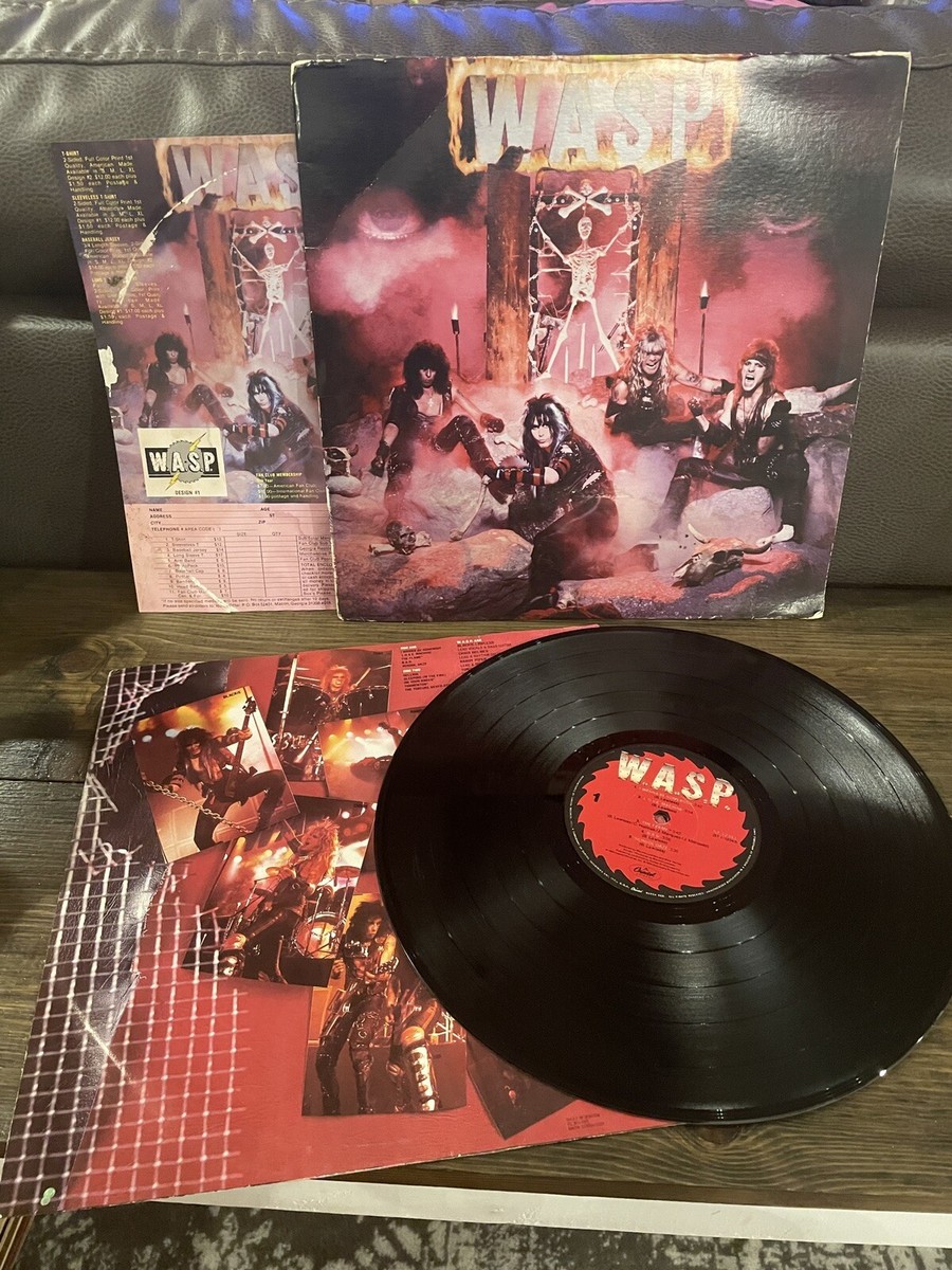 米LP W.A.S.P. W.a.s.p. ST12343 CAPITOL /00260 W.A.S.P. - W.A.S.P. - Capitol Records, EMI - ST-12343 - LP