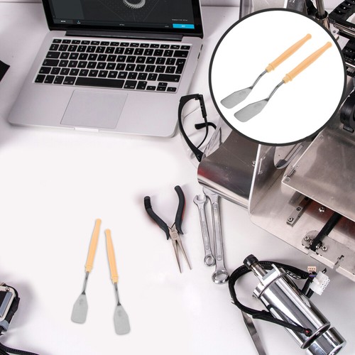 2 Piezas Pluma de Impresión Espátula Paleta Impresora Portátil Removedor Accesorios para Estudiantes - Imagen 2 de 12