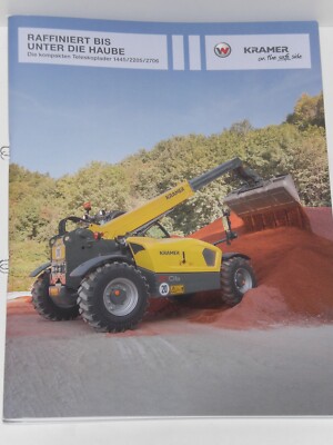 Kramer Telehandler 1445/2205/2706 Brochure from 11/2021 (5456)