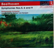 Beethoven / Herbert von Karajan - Symphonies 5,6 and 9 _ two new sealed CD 2012