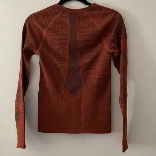 NWT Smartwool Intraknit Active Base layer Long Sleeve Top Pecan Brown - Picture 3 of 7
