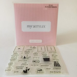 Close-To-My-Heart-Acrylix-D1141-So-Sweet-Seasons-Clear-Stamp-Set-Holidays-Woof