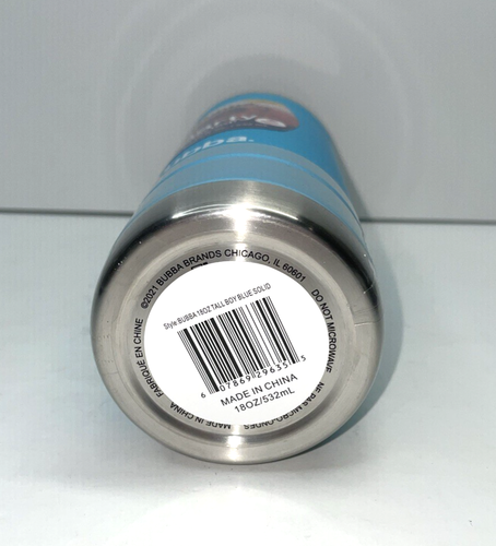 Bubba 18 oz. Vaso Trailblazer Tall Boy aislado de acero inoxidable - azul - Imagen 5 de 5