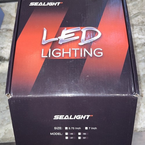 Sea SeaLight Motorcycle LED Headlight, 6000K, 5.75" - Imagen 3 de 3