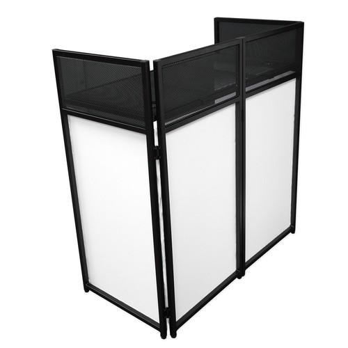 Rockville ROCKBOOTH XL Outdoor Backyard Party DJ Booth Facade+2 Scrims+2 Lights - Picture 9 of 12