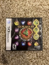 Gem Quest: 4 Elements (Nintendo DS, 2011) Very Good Complete With Manual