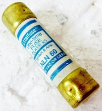 LITTELFUSE NLN60 UL CLASS K5 FUSE, ONE-TIME FUSE, 60A 60 AMP - NEW SURPLUS