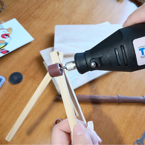 Sanding Drum Set Drum Mandrels For Dremel Accessories Tool Woodworking DIY - Picture 7 of 12