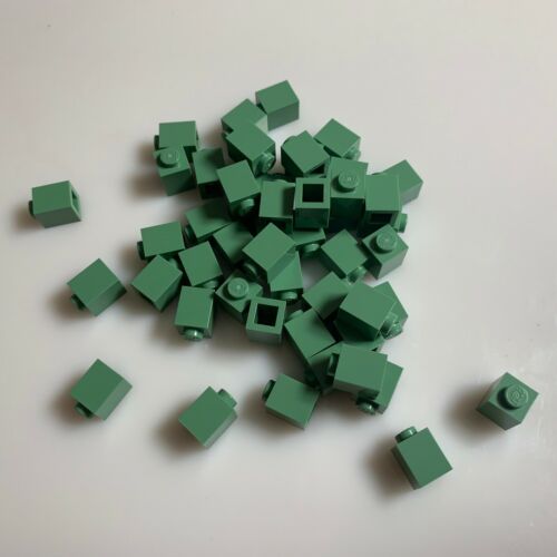 50 per lot NEW LEGO 1x1 Sand Green Bricks (3005/4155050) mosaic - Picture 2 of 3