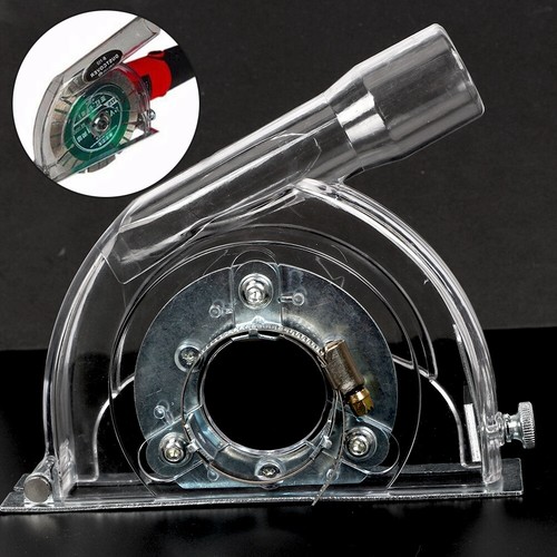 Vacuum Clear Cutting Dust Shroud Grinding Cover for 4-5" Hand Angle Grinders UK - Picture 8 of 9