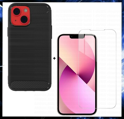 Doupi UltraSlim Custodia Per IPhone 12 / IPhone 12 Pro (6,1 Pollici), Carbon Fiber Look Fibra Di Carbonio Ottiche Piuma Facile Cover Hardcase, Nero - Foto 9