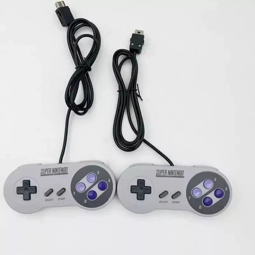 Nuevo Mini Sistema de Entretenimiento Super Nintendo Clásico SNES Incluye 21 Juegos - Imagen 7 de 8