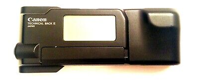 Canon Date Data Technical Back for EOS 600, 620, 630, 650, RT SLR Film Camera | eBay