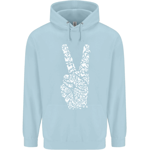Peace Word Art Hippy Environment Childrens Kids Hoodie - Picture 29 of 68