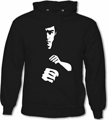 Martial Arts Silhouette Mens Hoodie Enter The Dragon MMA UFC - Picture 1 of 1