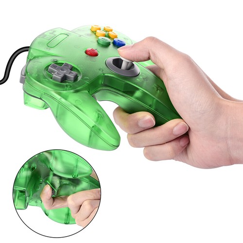 Retro Classic Wired N64 Controller Gamepad Joystick For Nintendo 64 Game Console - Picture 14 of 70