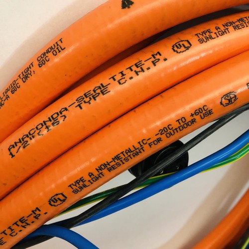 ANACONDA SEAL-TIGHT 1/2" FLEXIBLE LIQUID TIGHT CONDUIT (51mm) ORANGE  - Picture 7 of 9