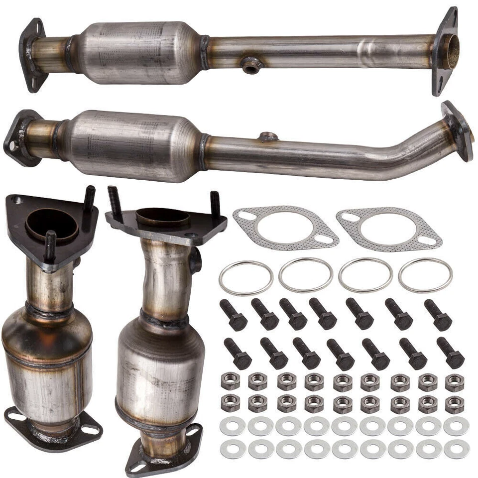 Front Left+Right Side Catalytic Converter For 2005-2012 Nissan Xterra V6 4.0L - Image 2 of 4